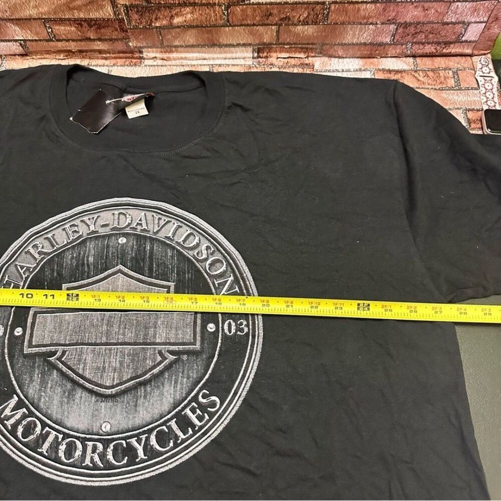 Harley-Davidson Black T-Shirt for Men size 2X - Picture 6 of 10
